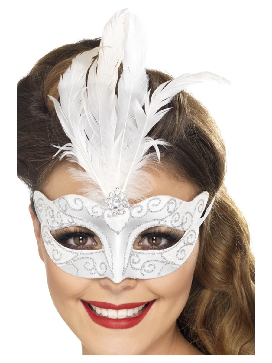 Veneetsia mask sulgedega