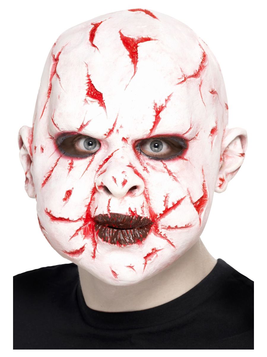 Mask valge verine nägu