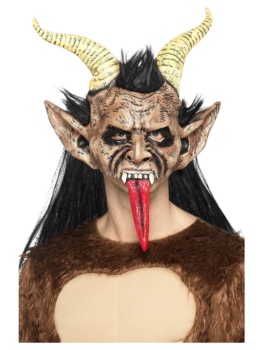 Krampus deemon, mask