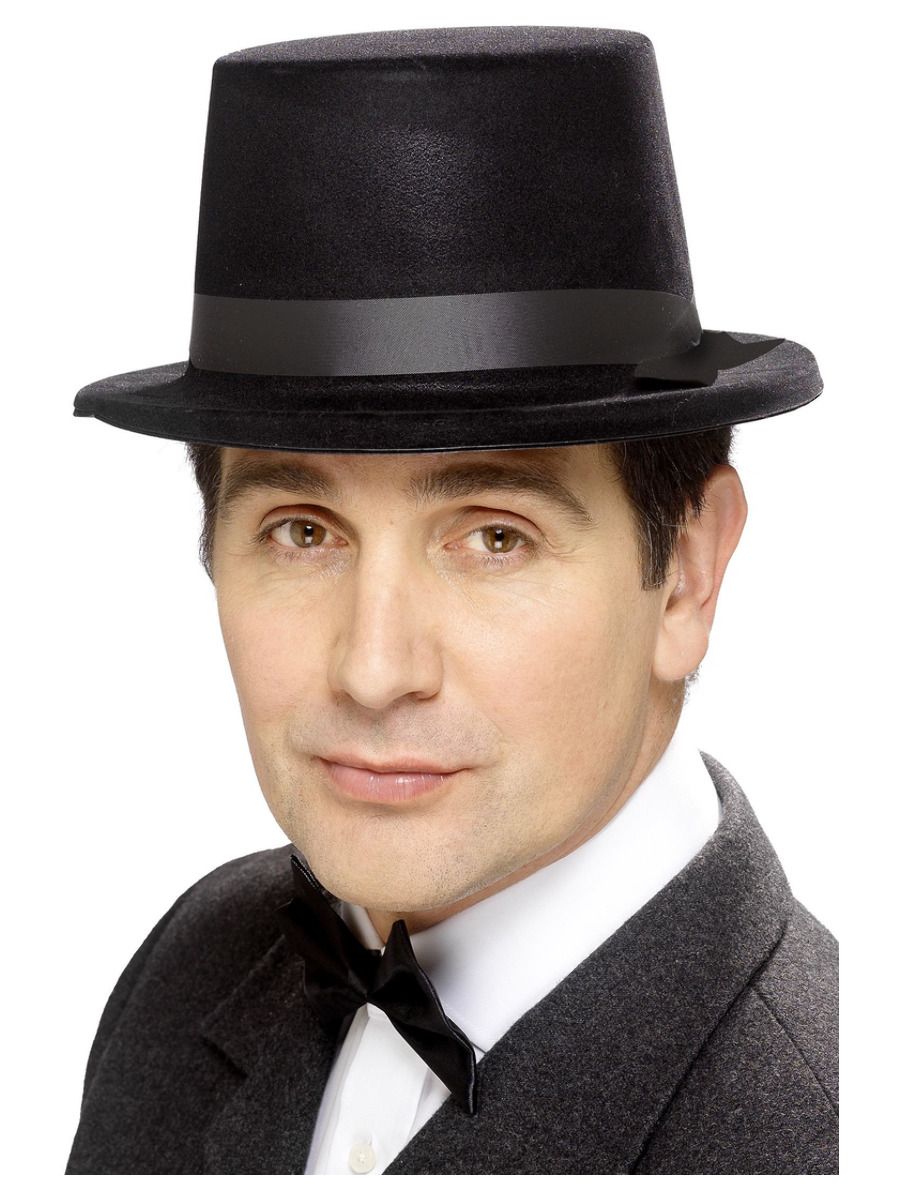 Felt hat, black