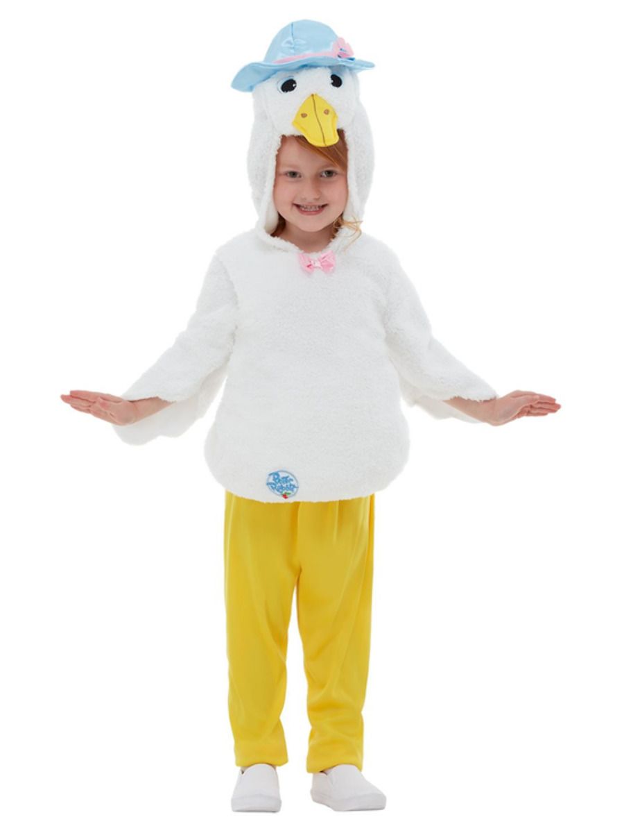 Duck costume, pants, hooded sweatshirt, for children (T2, 100-113 cm, 3-4 years)
