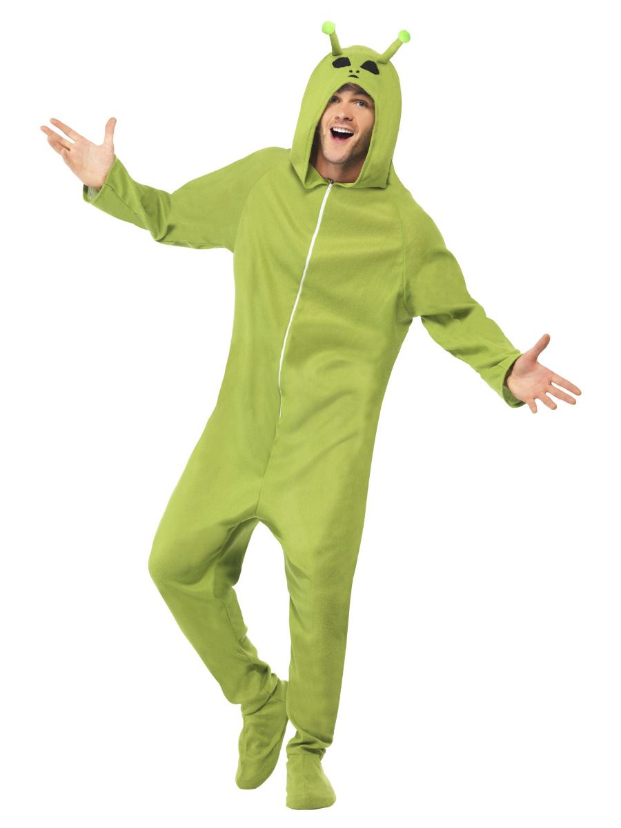 Tulnuka kostüüm, kapuutsiga jumpsuit (S)