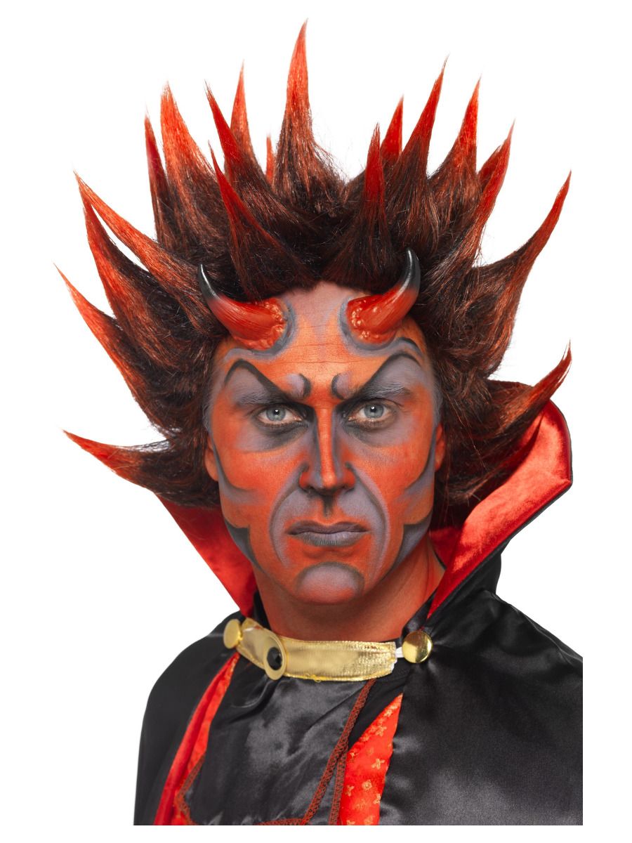 Kuradi parukas, punk, must-punane