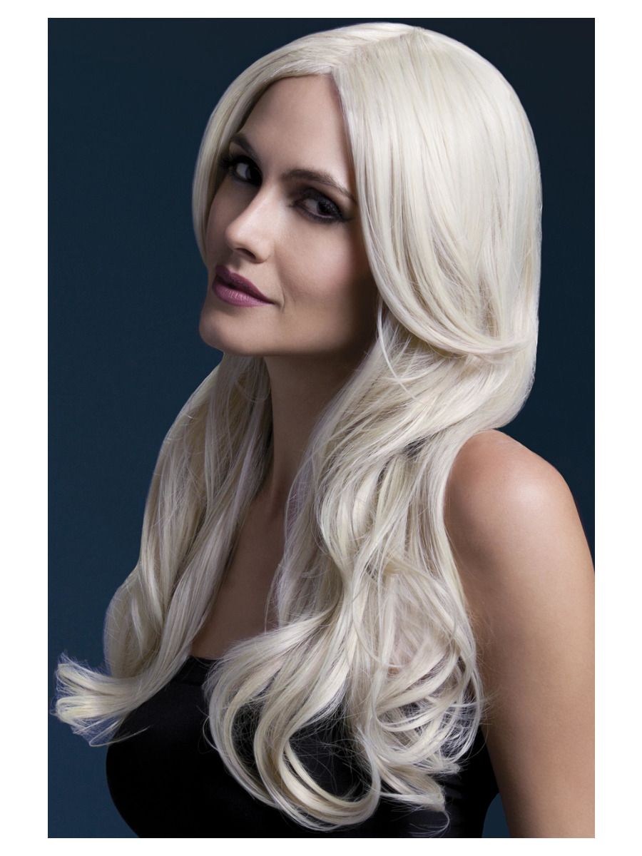 Blond parukas (Khloe), otstes lained 66cm