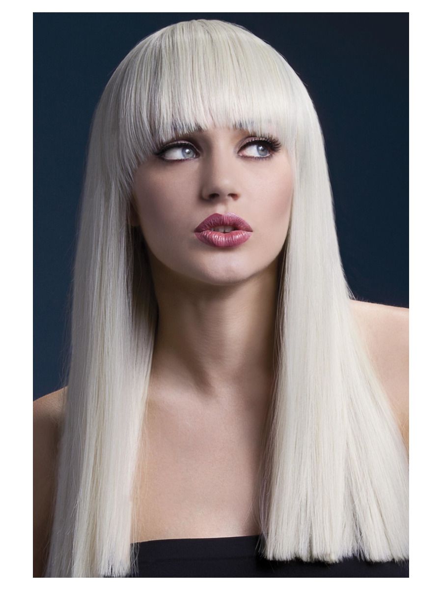 Blond parukas tukaga (Alexia), sirge, pikk, 48cm