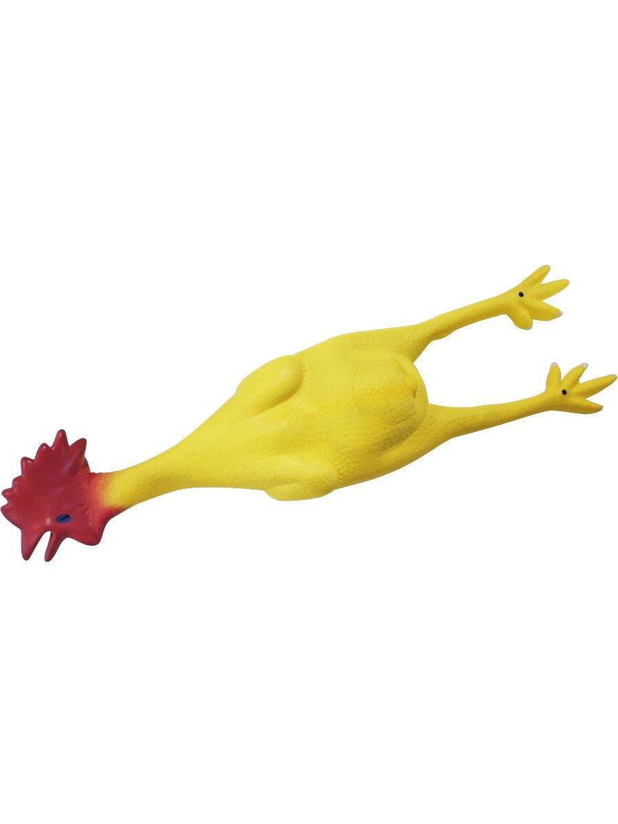 Kitkutud kummist kana, 58cm