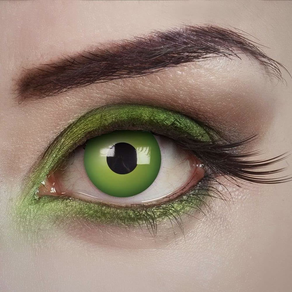 Värvilised läätsed "MAGIC GREEN"