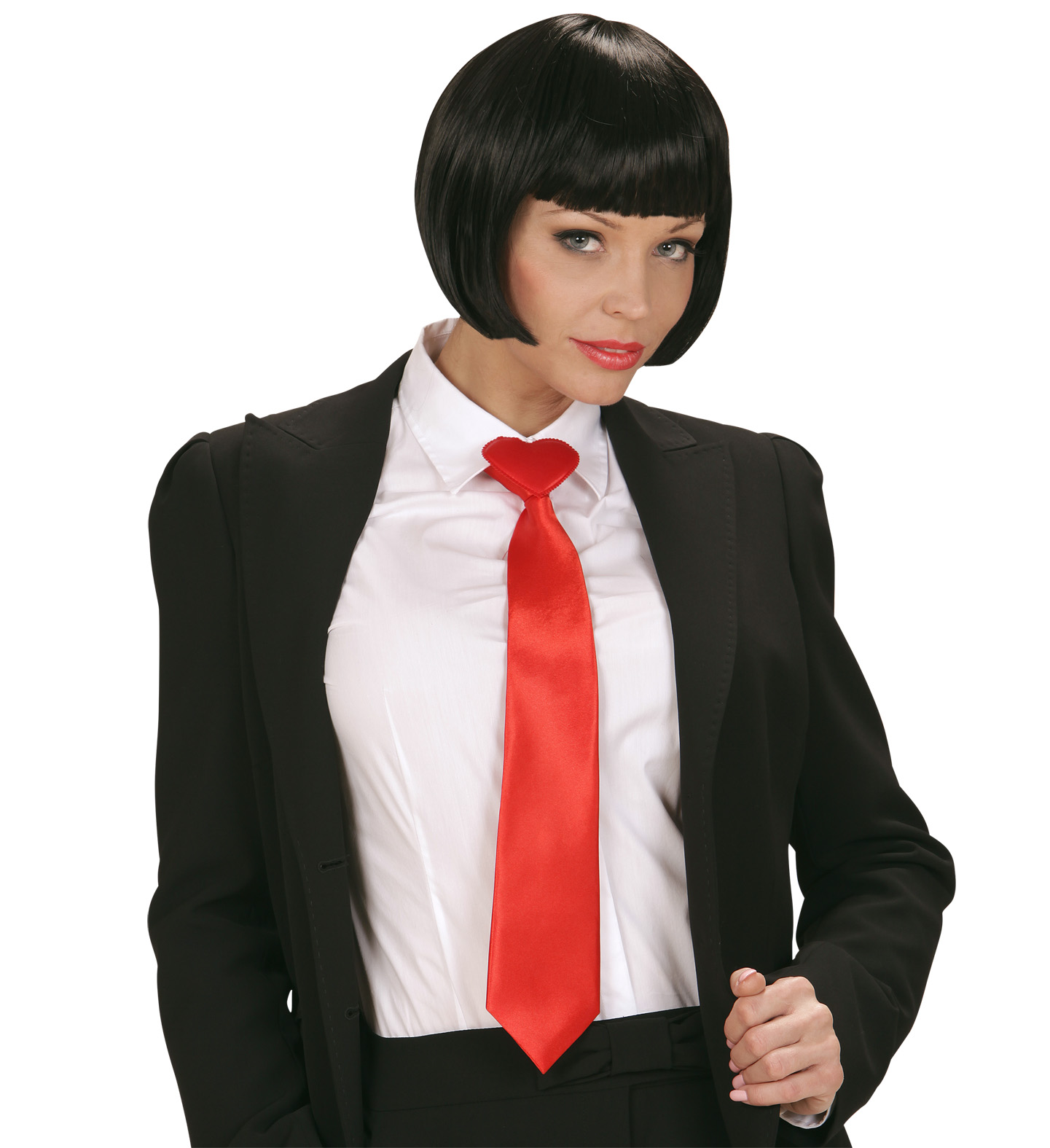 A tie with a heart