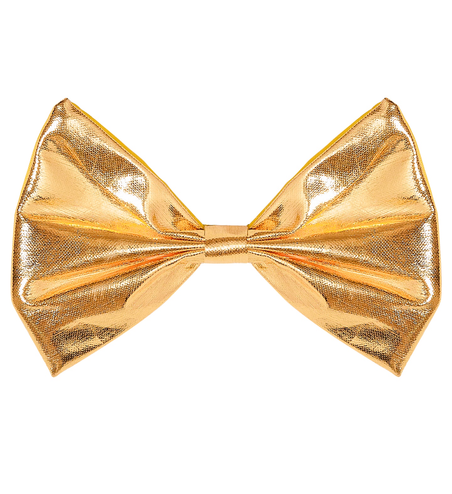 Bow tie, golden-metallic