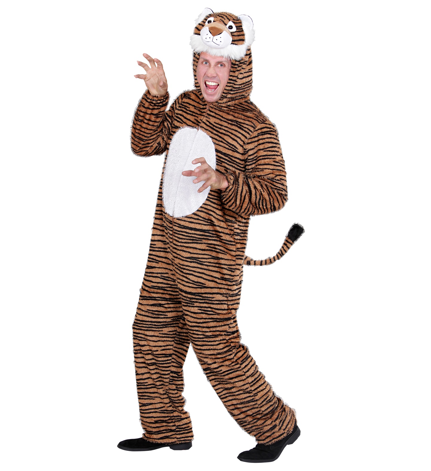 Tiiger, kostüüm täiskasvanutele, M