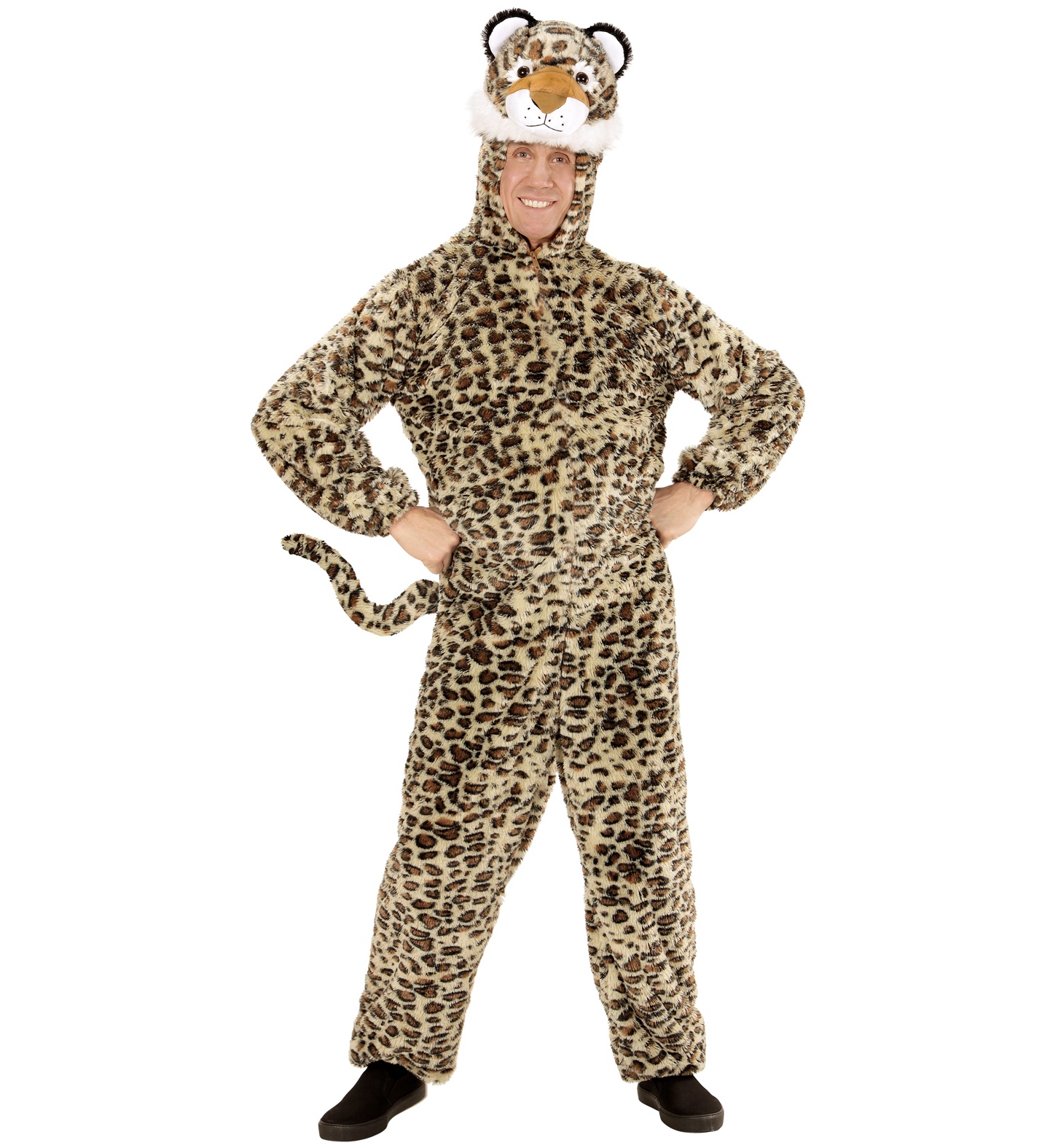 Leopard, kostüüm täiskasvanutele, L
