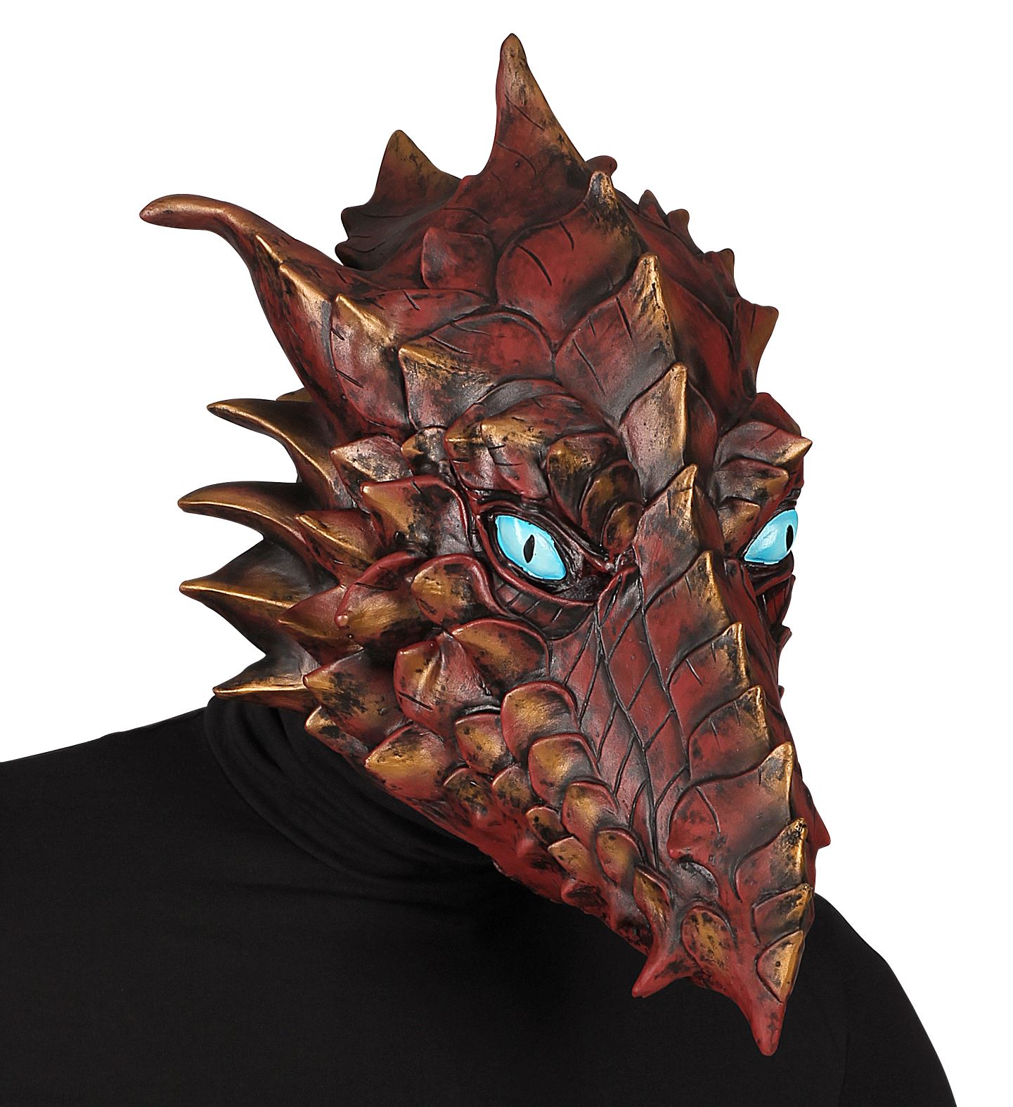 Draakoni mask, lateksist