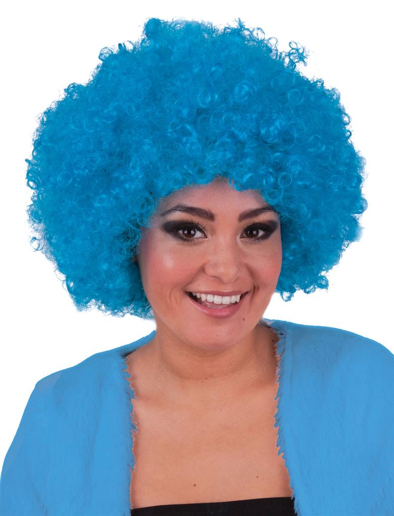 "Afroparukas", sinine