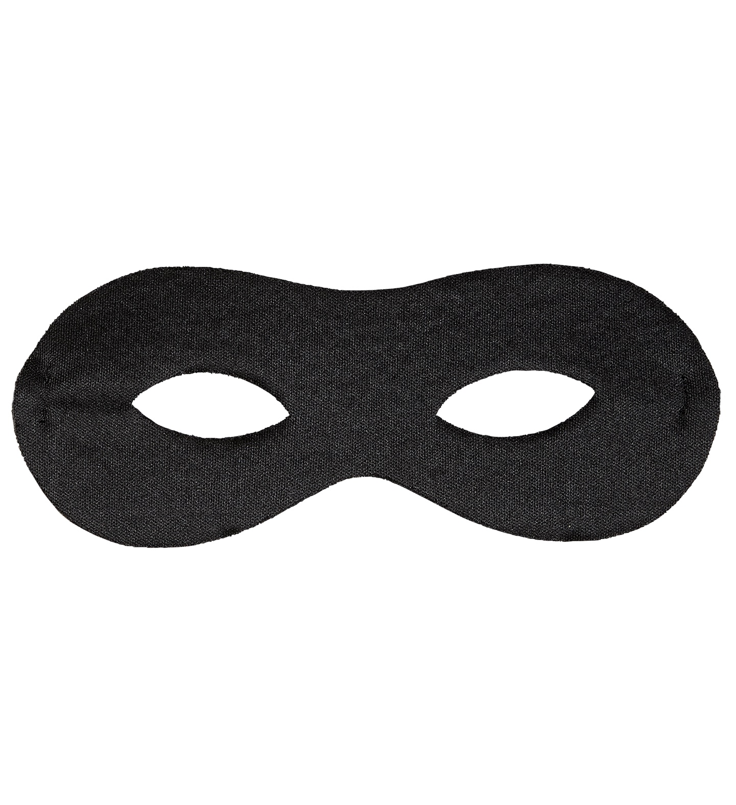 Robber's eye mask, black