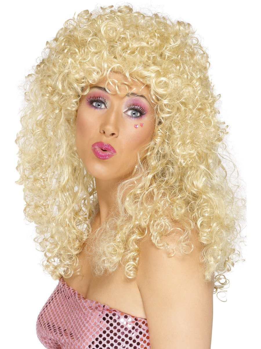 Parukas "Boogie Babe", blond, lokkidega