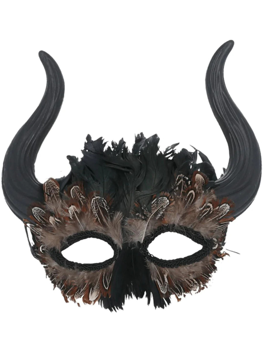 Veneetsia sarvedega mask