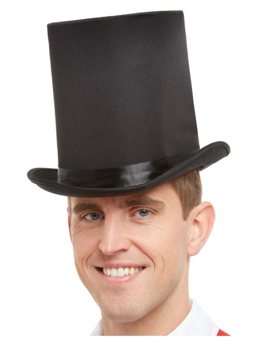 Deluxe Top Hat with Elastic Inner Rim