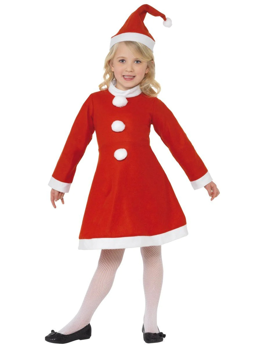 Santa kostüüm tüdrukule