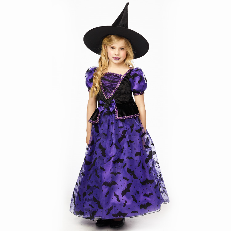 Witch, costume for girl, 140cm