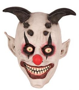 Kloun sarvedega, mask