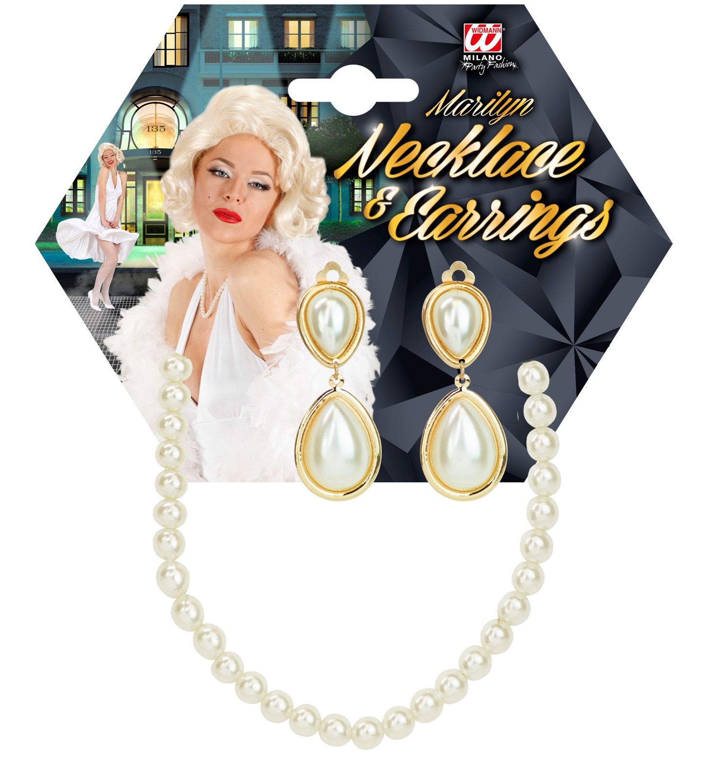 Marilyn Monroe necklace and earrings