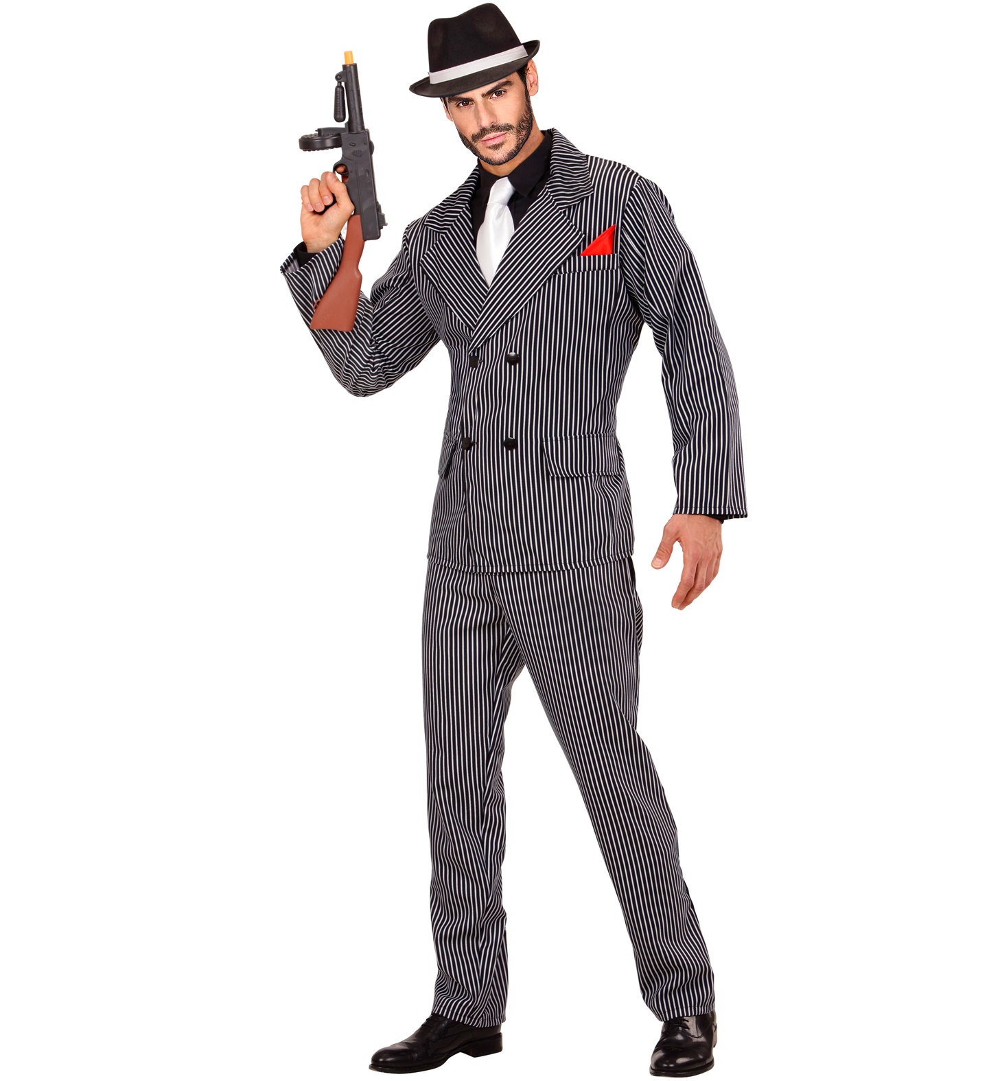 Gangster, kostüüm meestele, L