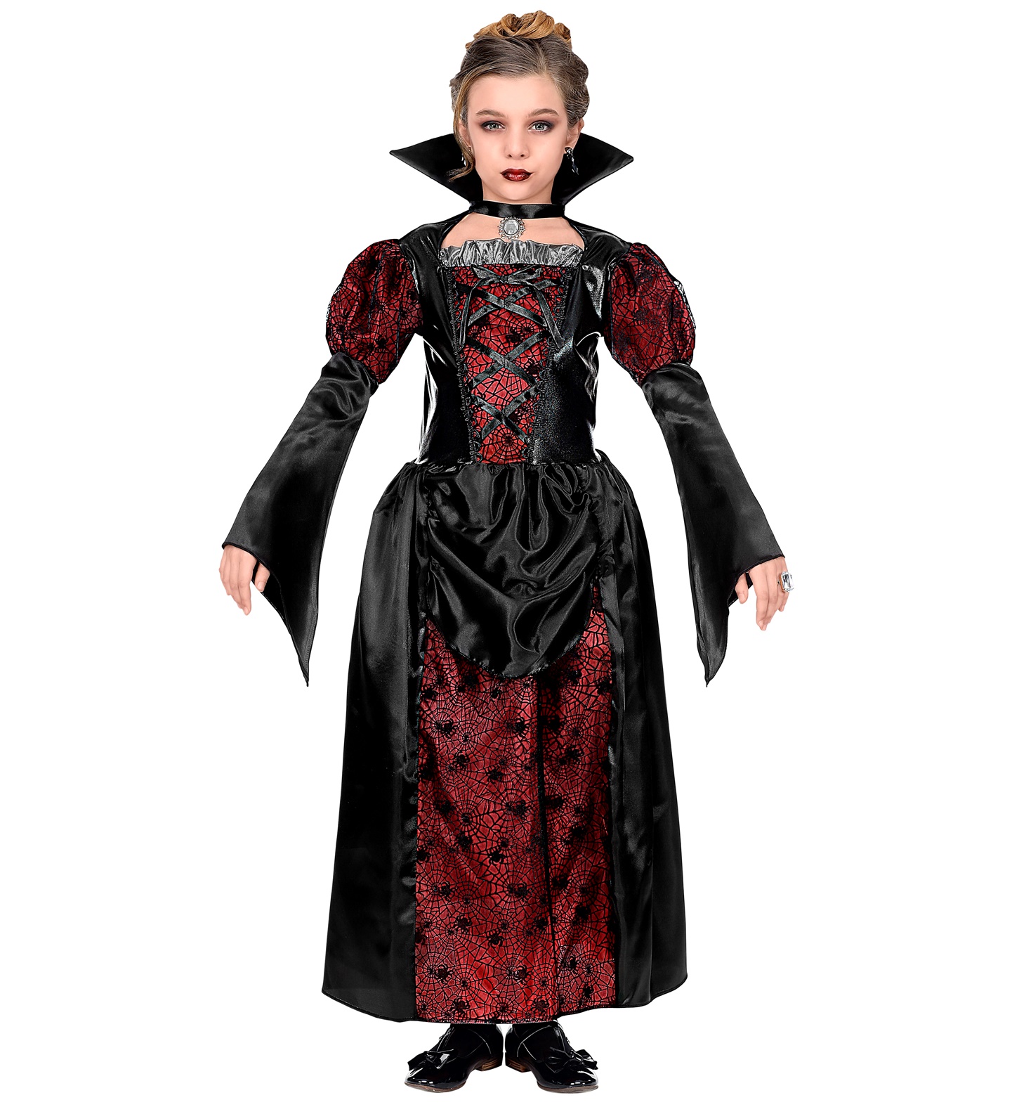 Vampiress, kostüüm tüdrukutele, 116cm