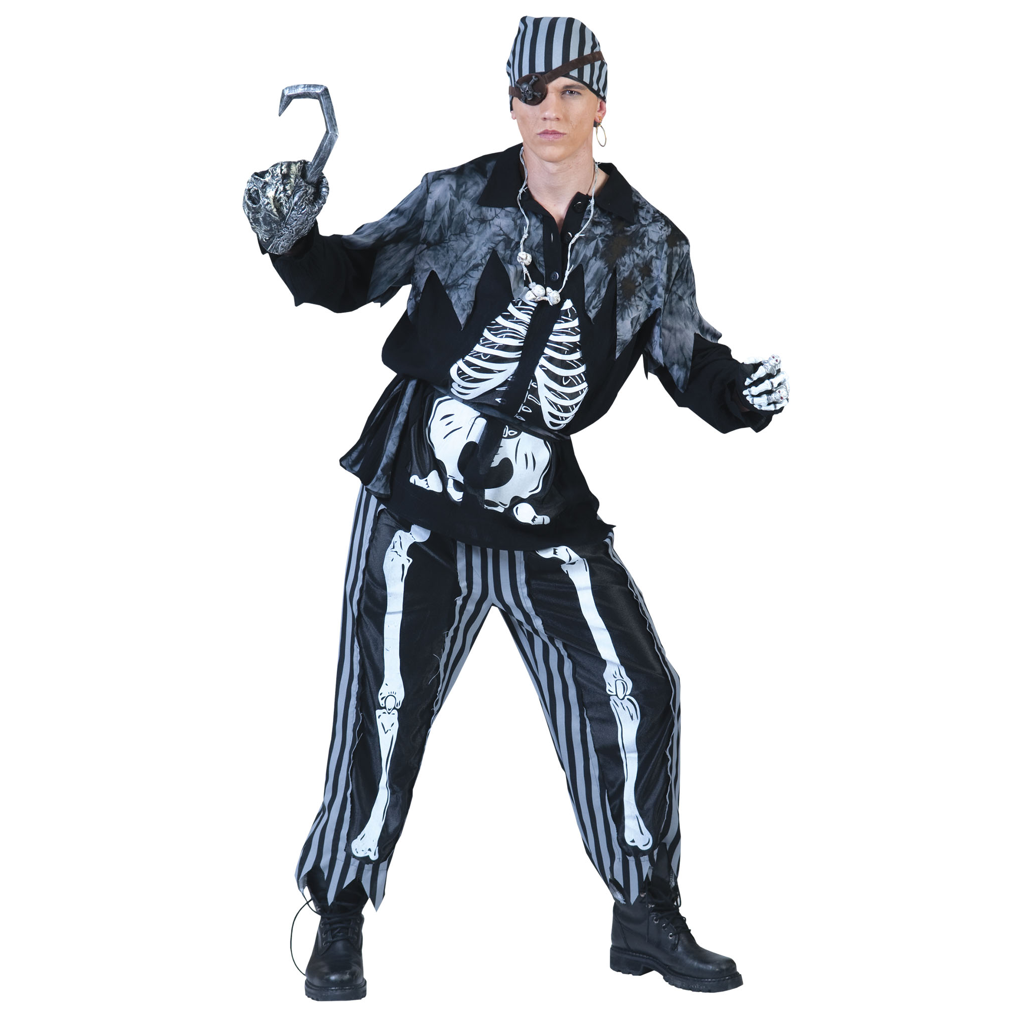 Deathly pirate, costume for Men, 48-50