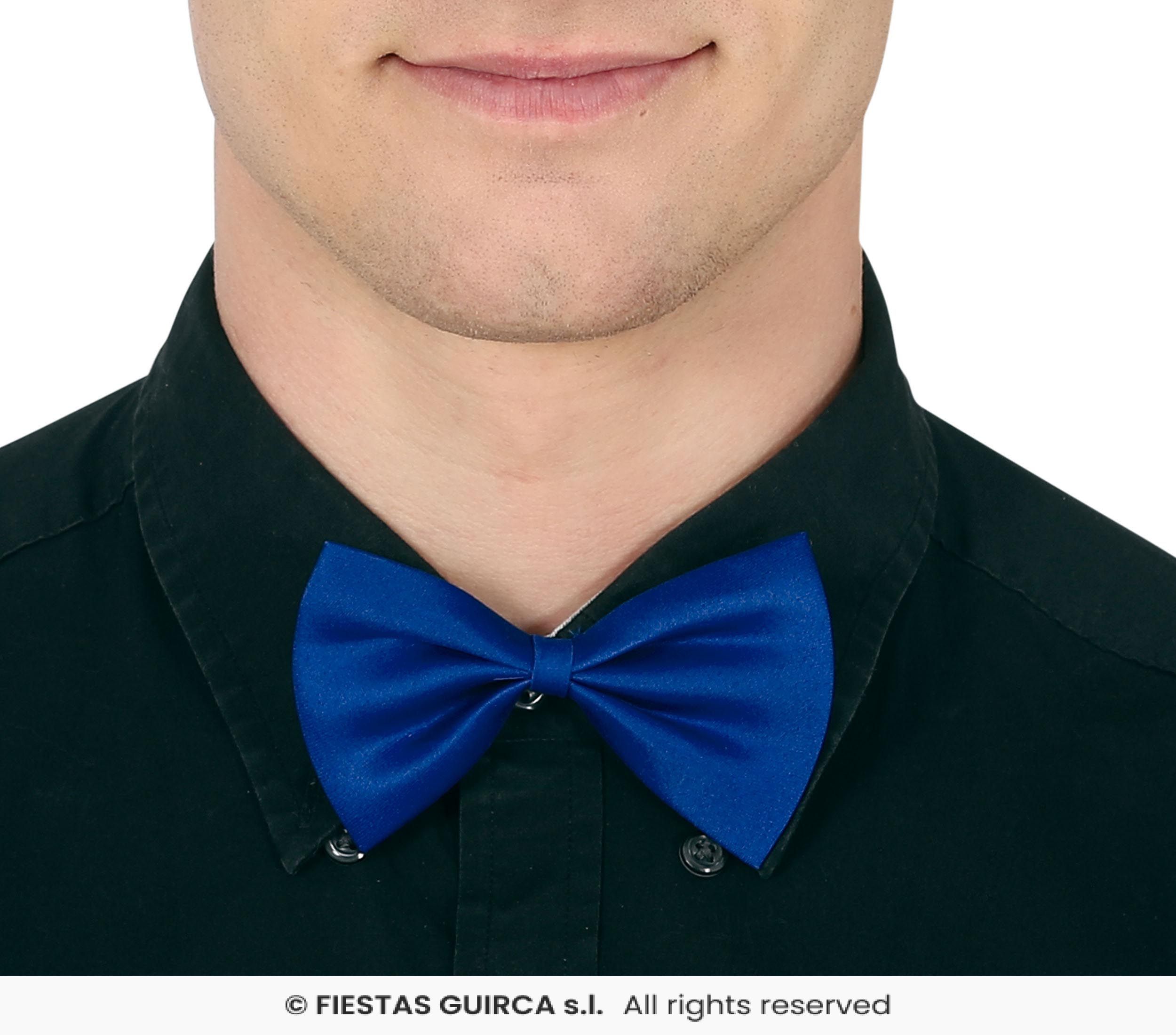 Bow tie, blue